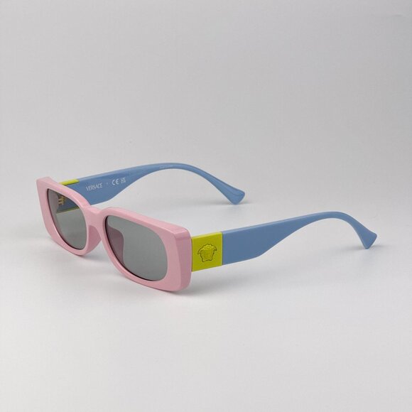 Versace Kids VK4003U Sunglasses – Pink Rectangle Frame Grey Lenses| Model 5440CV - Picture 6 of 9